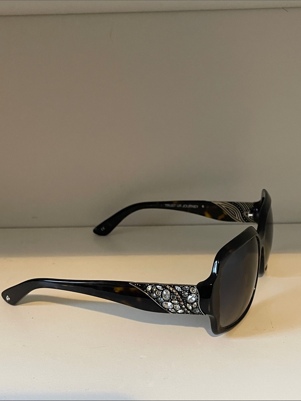Brighton Tortoise Frame Sunglasses with Dark Brown Lenses